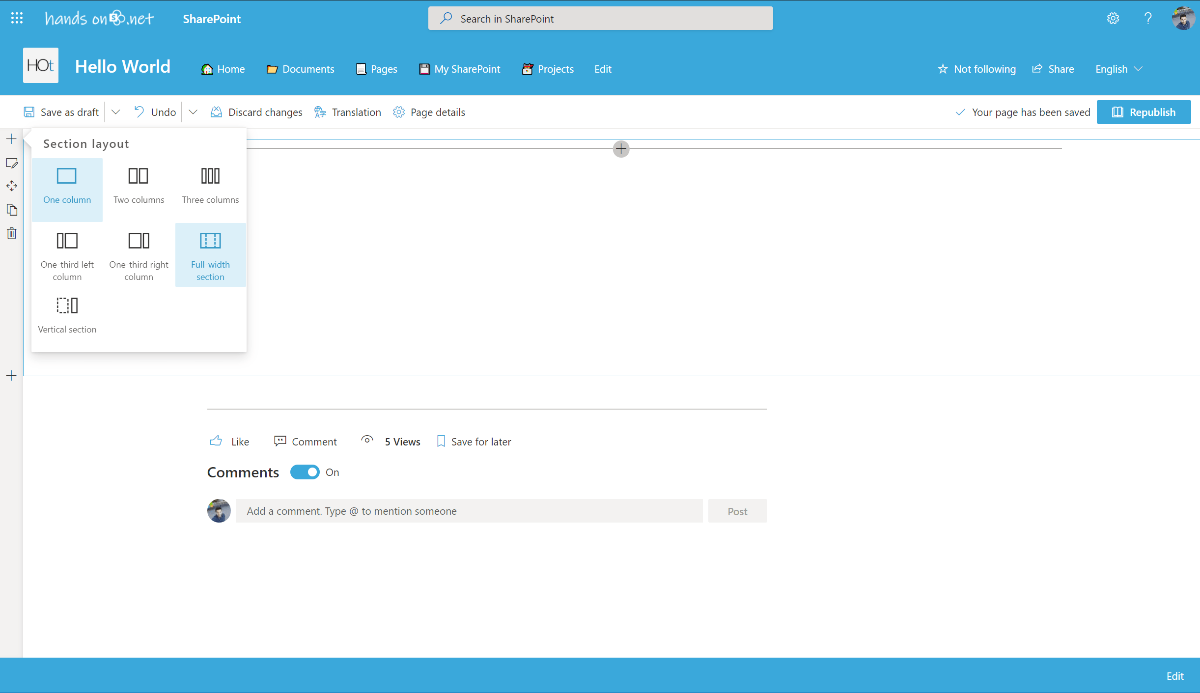How to display a fullwidth Power BI report in SharePoint HANDS ON